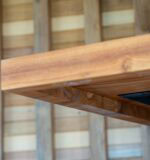 Masă stejar cu margini drepte -180x100cm - imagine 3