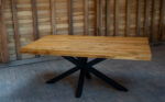 Masă unicat cu blat din salcâm - 220x100cm - imagine 2