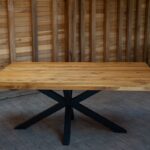 Masă stejar cu margini drepte -180x100cm