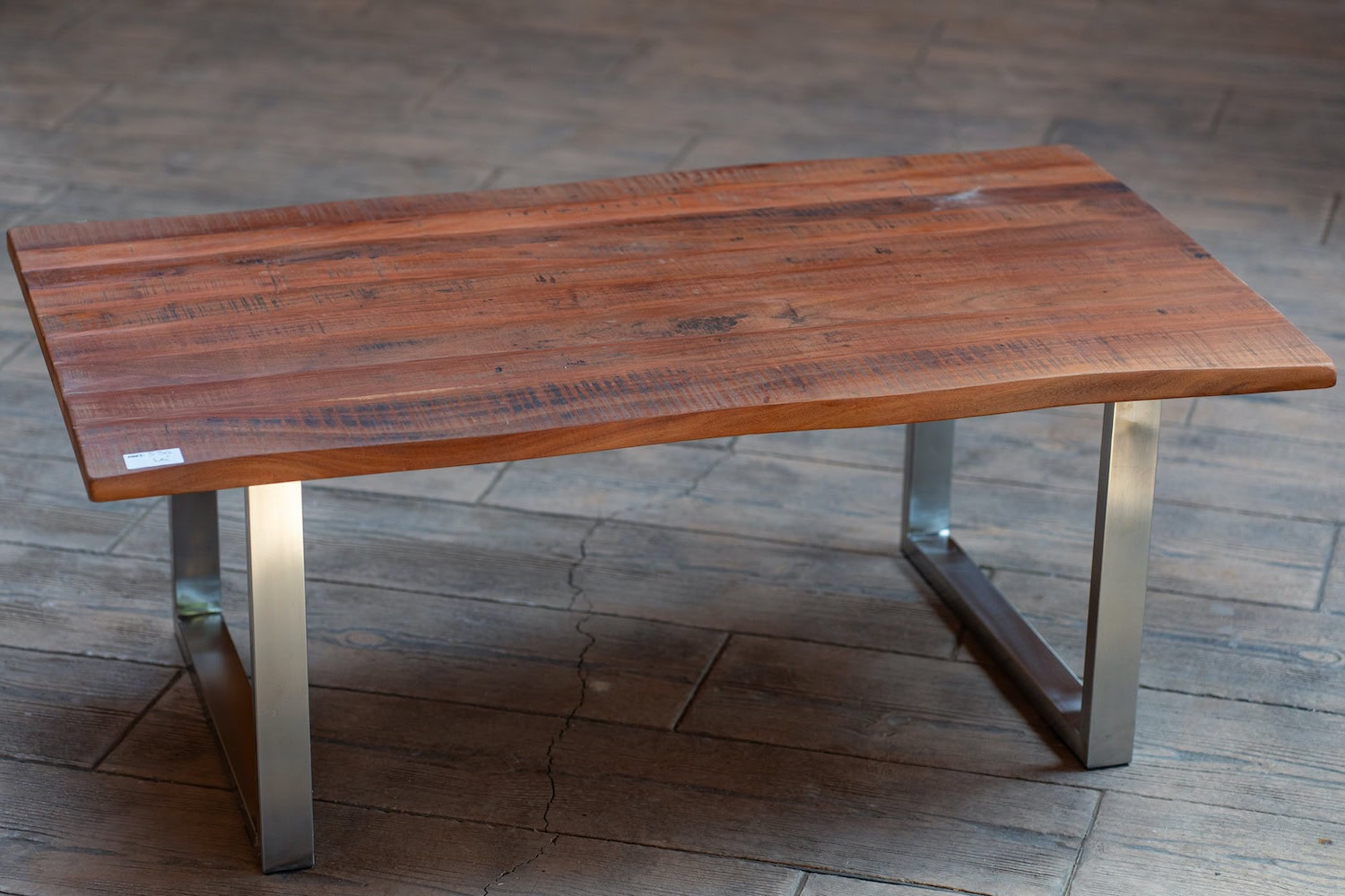 cafea-cires-arg-2 Măsuță cafea cireș cu picioare argintii - imagine 1