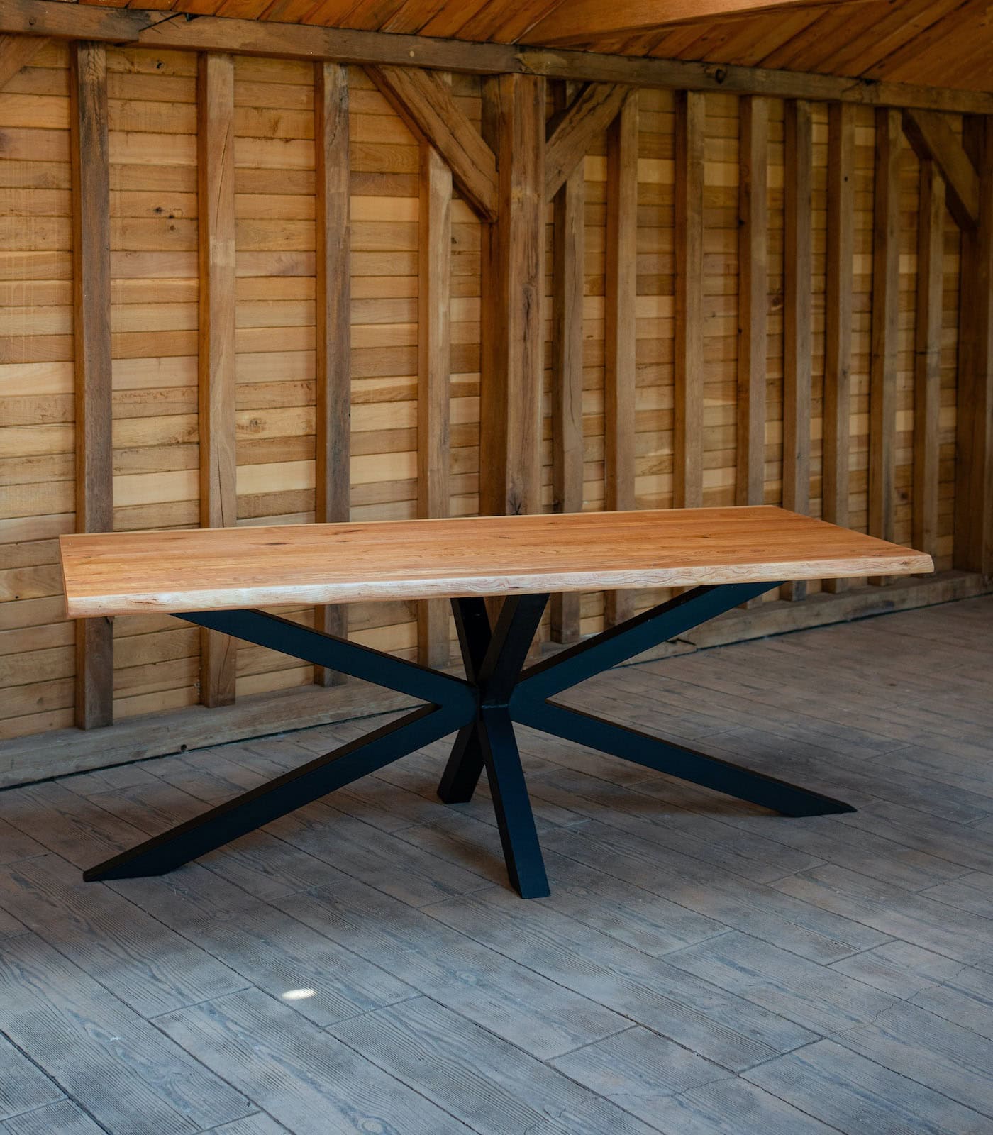 cires-natur2 Masă cireș cu margini natur -200x90 cm - imagine 1