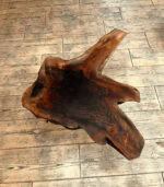 Măsuță de cafea Floating Walnut – 93x87x7 cm - imagine 2