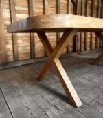 Masă dining Grand Oak Majestic – 220x100 cm - imagine 4