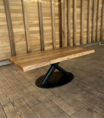 Măsuță cafea lemn de stejar -  120x55 cm