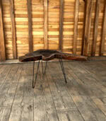 Măsuță de cafea Floating Walnut – 93x87x7 cm - imagine 5