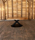 Măsuță de cafea Stejar Masiv Live Edge – 112x60x5 cm - imagine 3