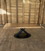 Măsuță cafea lemn de stejar -  120x55 cm - imagine 3