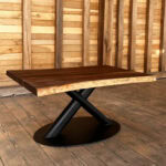 Măsuță cafea nuc  - 90x65x4cm