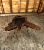 Măsuță de cafea Floating Walnut – 93x87x7 cm