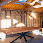 Masă Dining Premium "Heritage Cherry" - 280x110 cm