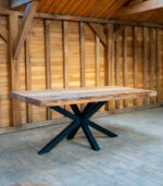 Masă Dining Premium "Iron Ash Heritage" - 200x100 cm - imagine 4