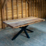 Masă Dining Premium "Iron Ash Heritage" - 200x100 cm