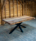 Masă Dining Premium "Iron Ash Heritage" - 200x100 cm