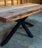 Masă Dining Premium "Iron Ash Heritage" - 200x100 cm - imagine 2