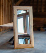Grand Oak Mirror – Oglindă Masivă din Stejar - 150x75 cm - imagine 3