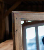 Grand Oak Mirror – Oglindă Masivă din Stejar - 150x75 cm - imagine 2