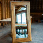 Grand Oak Mirror – Oglindă Masivă din Stejar - 150x75 cm