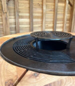Grătar Fire Circle 1430mm + CADOU Platou de servire XL „Butcher Style” - imagine 2