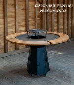 Grătar Fire Circle 1430mm + CADOU Platou de servire XL „Butcher Style”