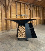 Grătar Fire Circle 1430mm + CADOU Platou de servire XL „Butcher Style” - imagine 6