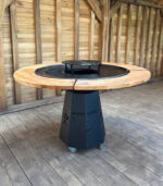 Grătar Fire Circle 1430mm + CADOU Platou de servire XL „Butcher Style”