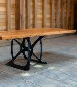 The Nordic Prism - Măsuță cafea lemn masiv de fag - 127x65 cm - imagine 2