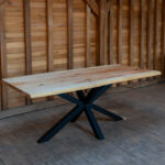 Nordic Horizon – Masă dining frasin masiv 200x94 cm