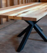 Paltin Grand – Masă dining cu picior spider - 220x90cm - imagine 2