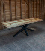 Paltin Grand – Masă dining cu picior spider - 220x90cm - imagine 4