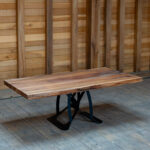 Măsuță de cafea  din ulm masiv – 137x70 cm