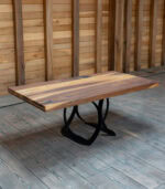 Măsuță de cafea  din ulm masiv – 120x65 cm