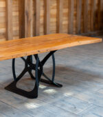 The Nordic Prism - Măsuță cafea lemn masiv de fag - 127x65 cm - imagine 3