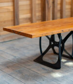 The Nordic Prism - Măsuță cafea lemn masiv de fag - 127x65 cm - imagine 4