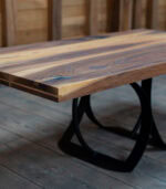 Măsuță de cafea  din ulm masiv – 120x65 cm - imagine 2