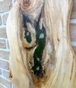 Platou „The Grand Ash” – Frasin masiv cu nucleu de rășină verde - 71x36 cm - imagine 2