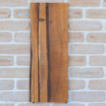 Platou „Walnut Linear” – Nuc Masiv cu design minimalist - 63x24 cm