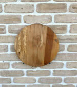 Platou „Stejar Pur 33” – design triplu stratificat - Ø 33 cm